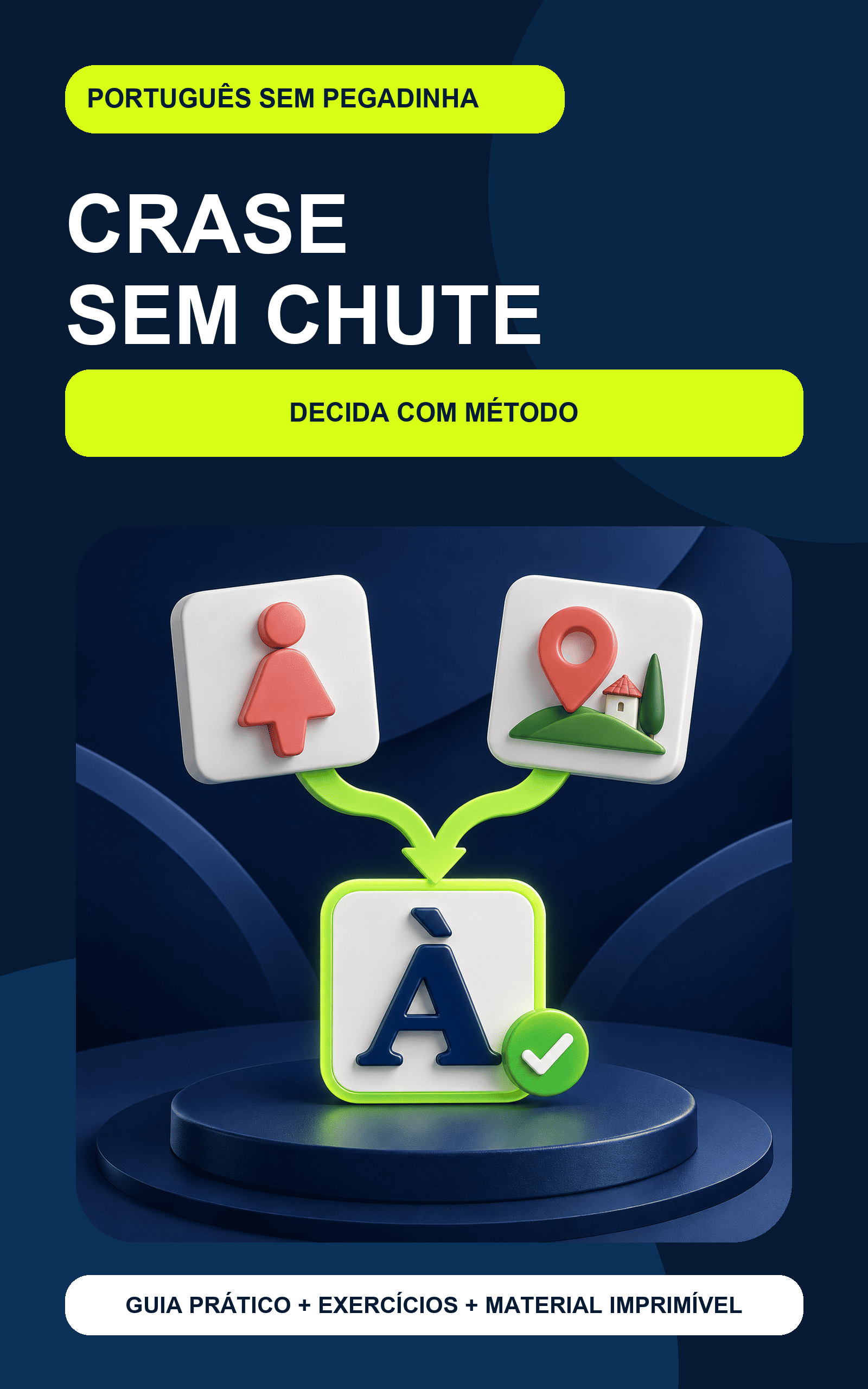 Capa do guia Crase sem Chute