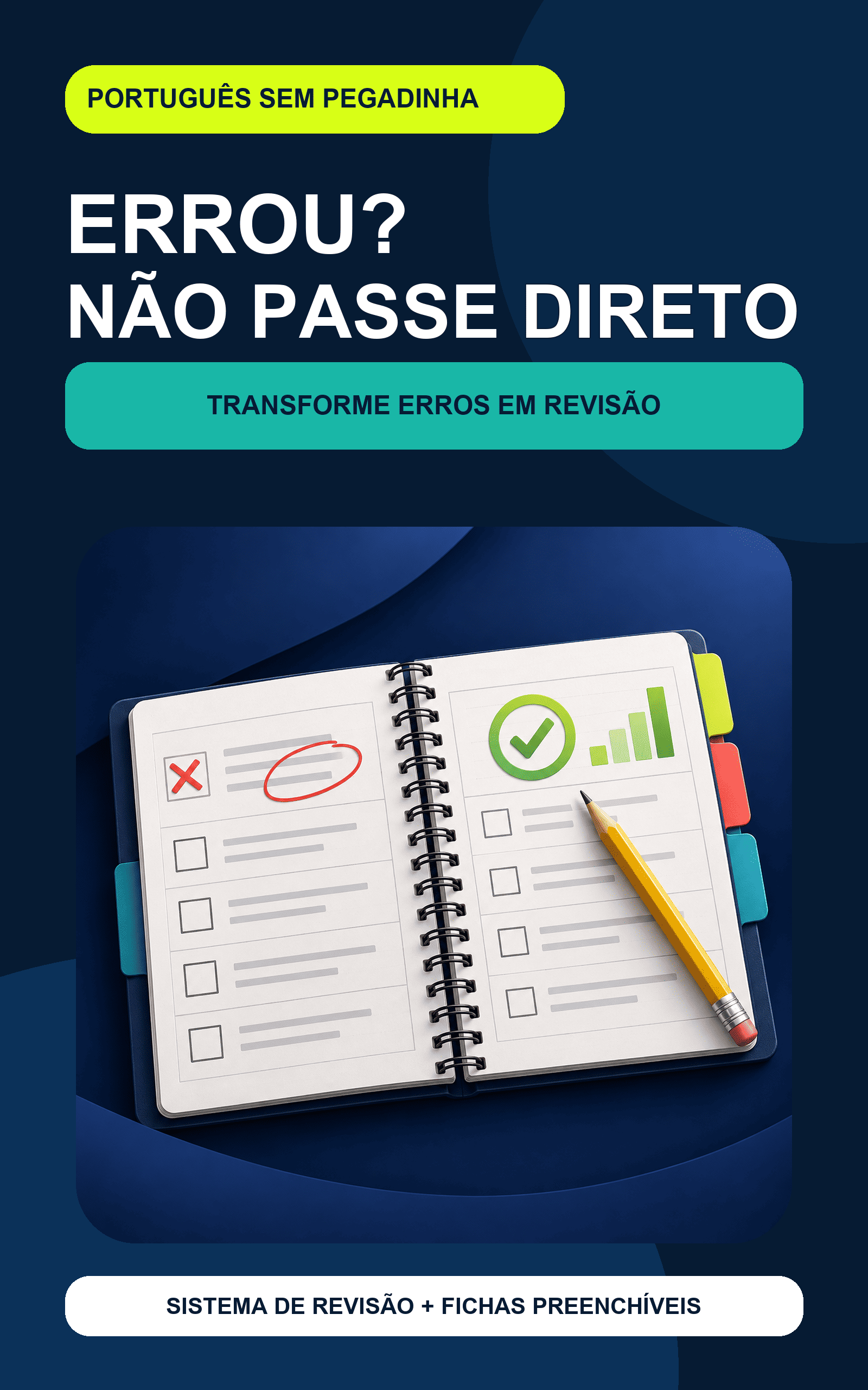 Capa do sistema Errou Não Passe Direto