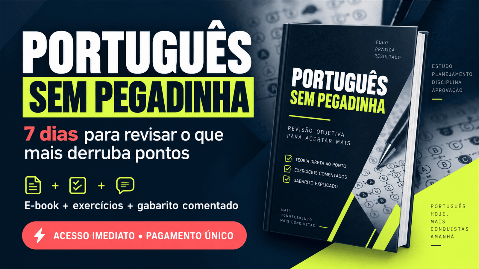 Livro digital Português Sem Pegadinha e seus principais benefícios