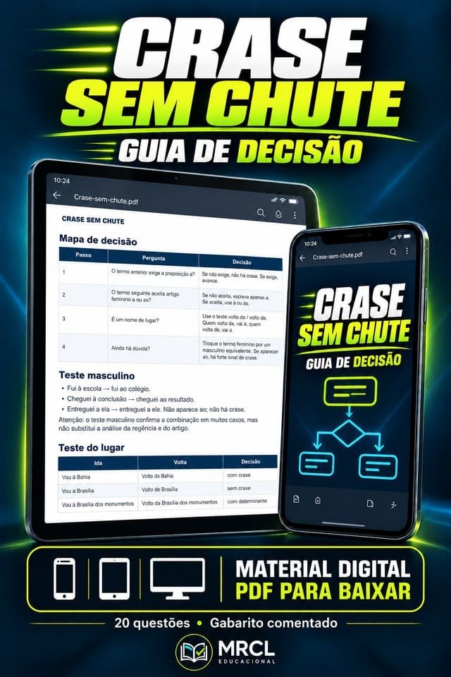 Capa de Crase sem Chute