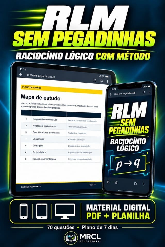 Capa de RLM sem Pegadinhas